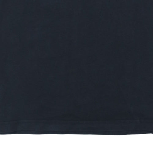 Adidas Men's Black Cotton Crew Neck Short Sleeve T-Shirt Size L