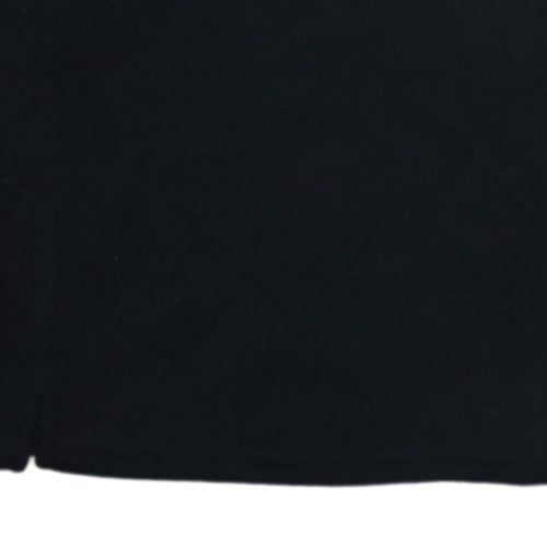 Patagonia Synchilla Black Women's M Fleece 1/4 Zip Pullover Sweatshirt