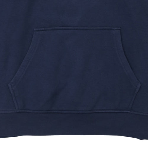 Adidas Womens Navy Blue Pullover Hoodie Size 16 Hooded Sweatshirt