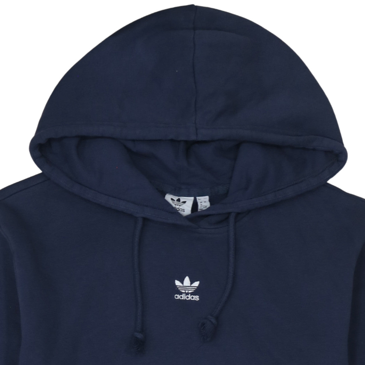Adidas Womens Navy Blue Pullover Hoodie Size 16 Hooded Sweatshirt