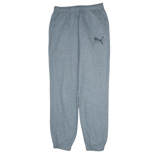 Puma Men’s Grey Sweatpants Size S Regular Fit Sports Joggers