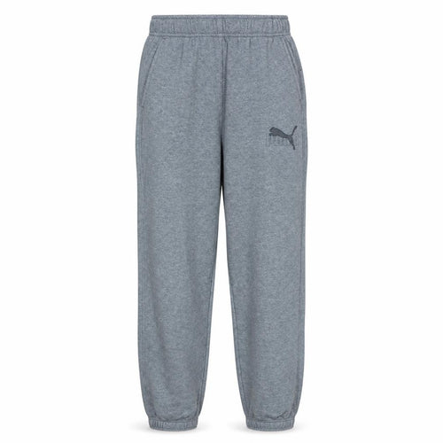 Puma Men’s Grey Sweatpants Size S Regular Fit Sports Joggers