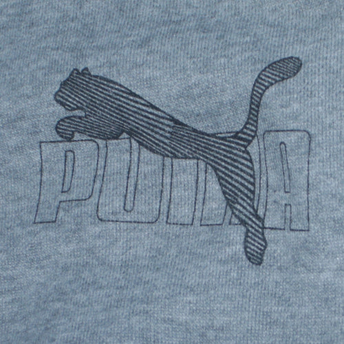 Puma Men’s Grey Sweatpants Size S Regular Fit Sports Joggers