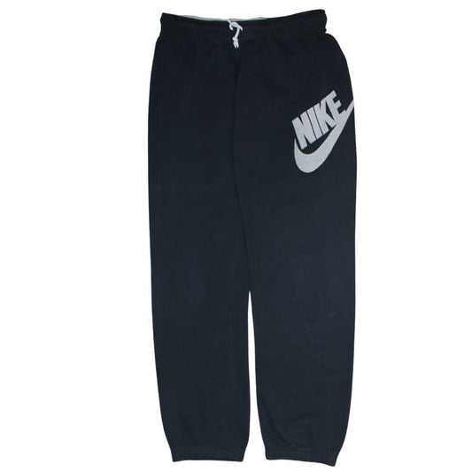 Nike Men's Black Sweatpants Small Regular Fit Logo Joggers
