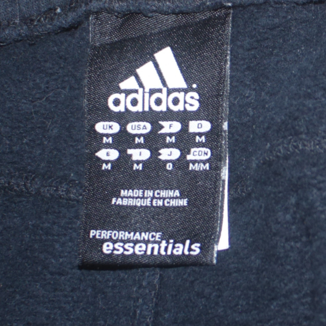 Adidas Men's Black Performance Essentials Sweatpants M