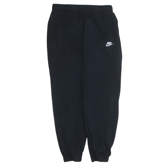 Nike Men's Black Jogger Sweatpants M Regular Fit Fleece Trousers