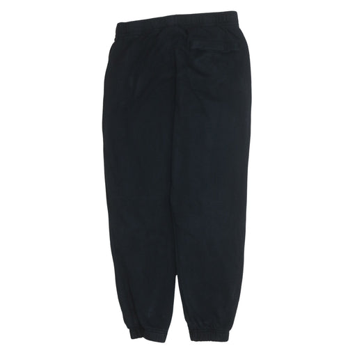 Nike Men's Black Jogger Sweatpants M Regular Fit Fleece Trousers