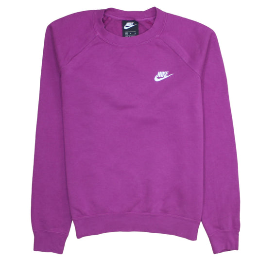 Nike Women’s Purple Crew Neck Pullover Sweatshirt Size M