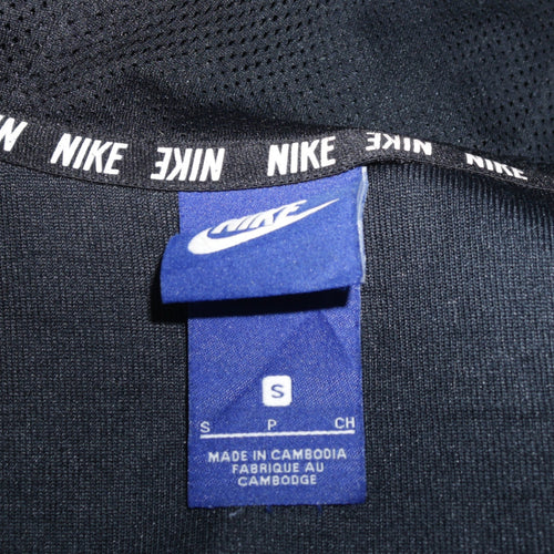 Nike Men's Black Full Zip Hoodie S Regular Fit Fleece