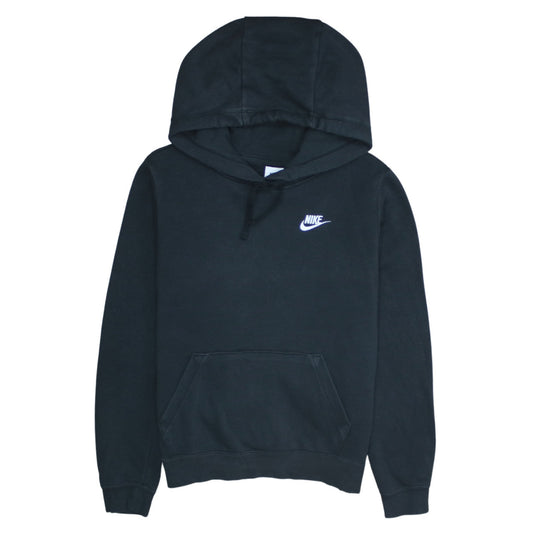 Nike Women's Black Pullover Hoodie Size S Cotton Blend Logo