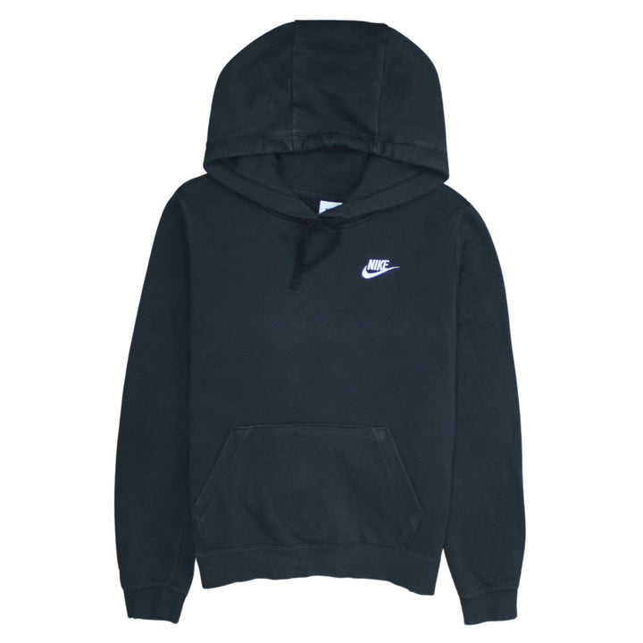 Nike Women's Black Pullover Hoodie Size S Cotton Blend Logo
