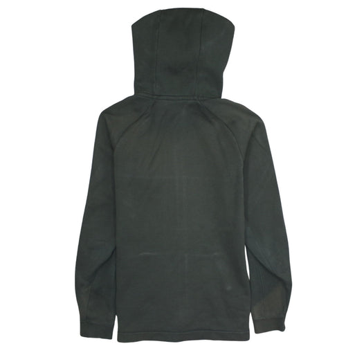 Nike Men's Green Full Zip Hoodie Size M Regular Fit Logo Sportswear