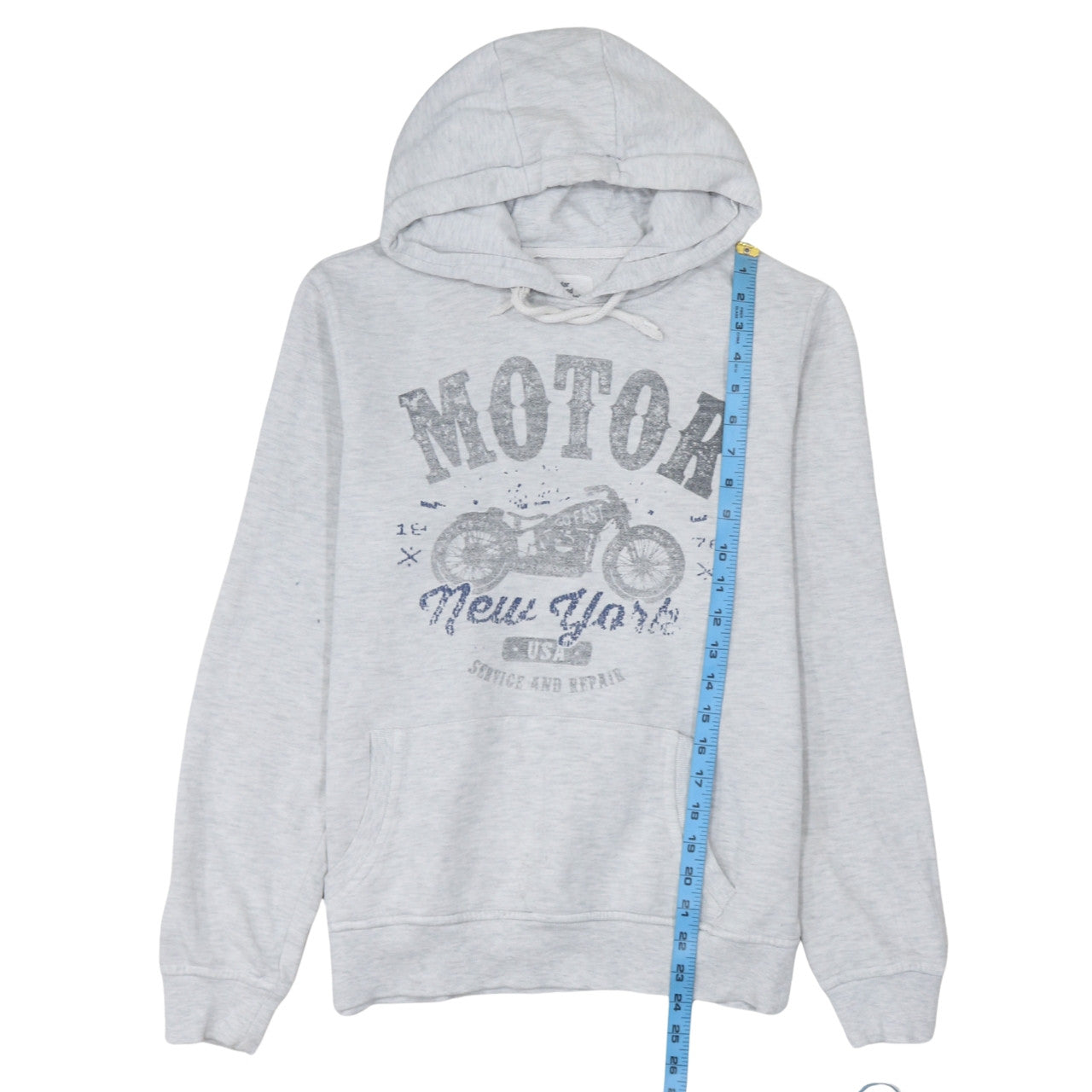 Cedar Wood State Men's Grey Pullover Hoodie M Graphic Motor Design