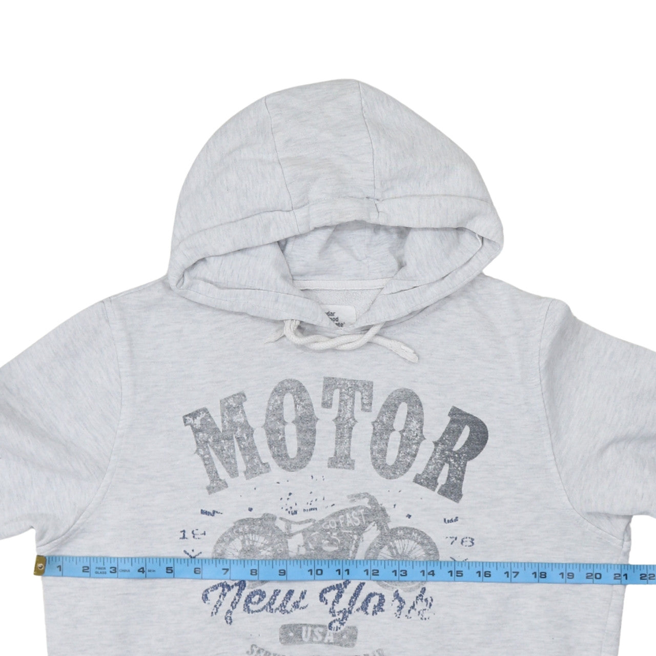 Cedar Wood State Men's Grey Pullover Hoodie M Graphic Motor Design