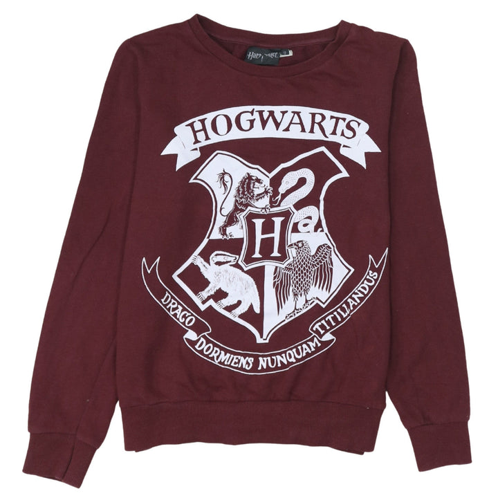 Atmosphere Harry Potter Burgundy Hogwarts Sweatshirt Women Size 12