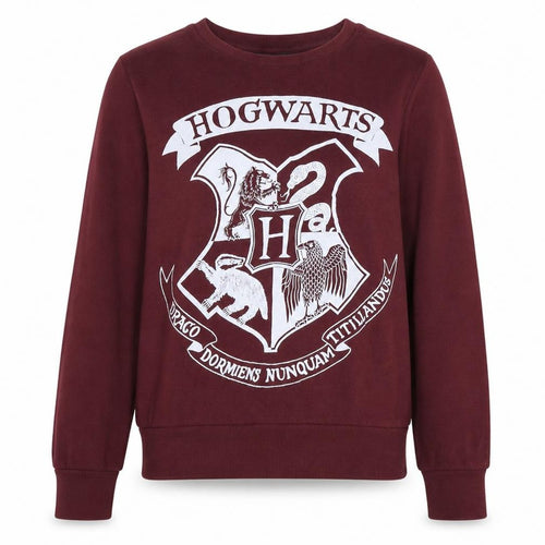 Atmosphere Harry Potter Burgundy Hogwarts Sweatshirt Women Size 12