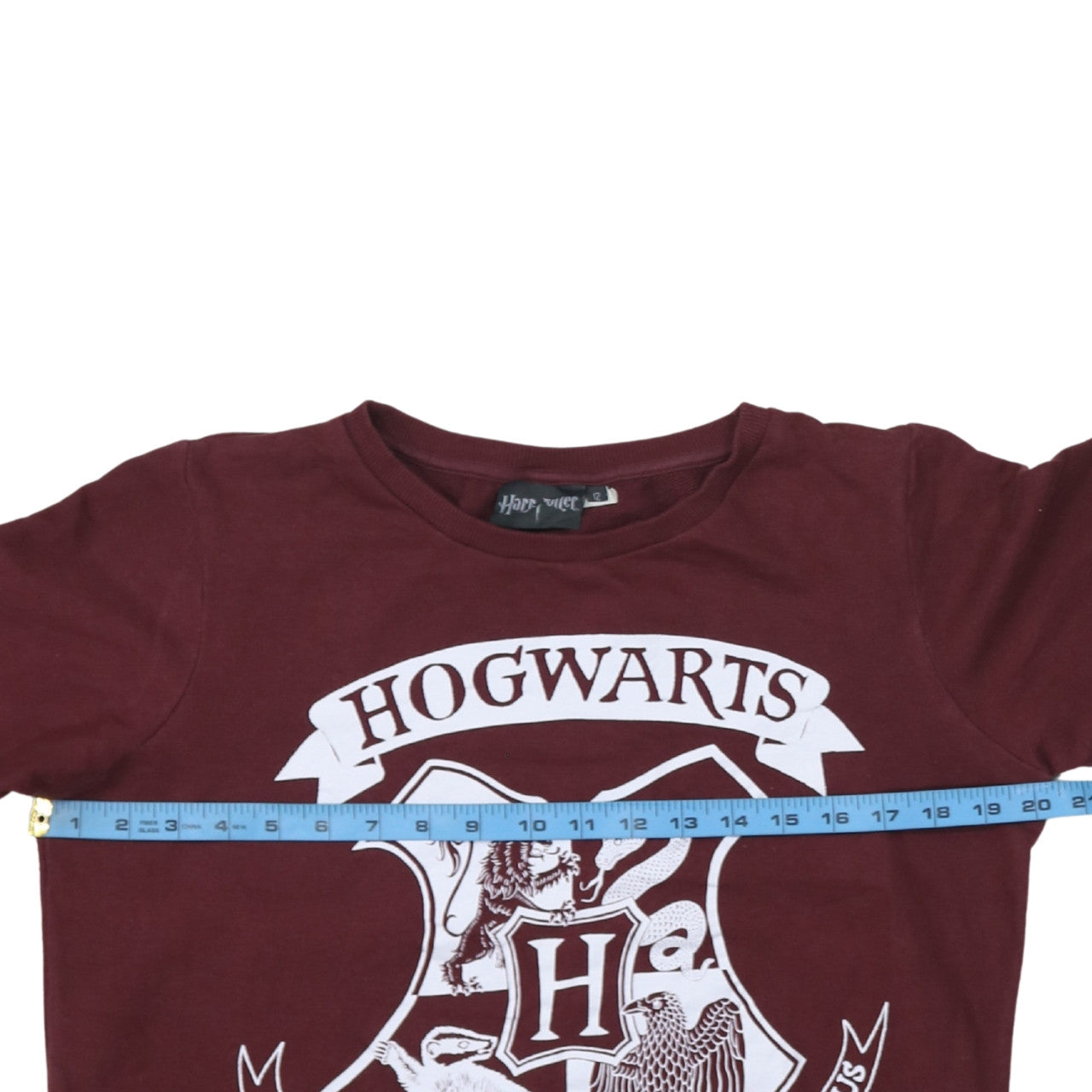 Atmosphere Harry Potter Burgundy Hogwarts Sweatshirt Women Size 12