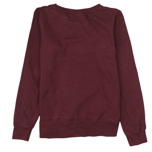 Atmosphere Harry Potter Burgundy Hogwarts Sweatshirt Women Size 12