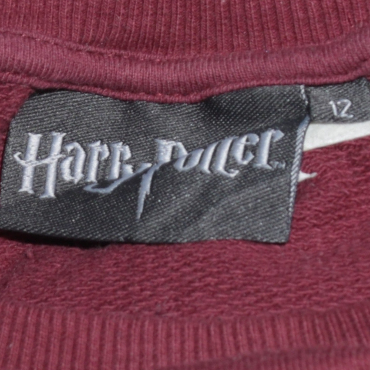 Atmosphere Harry Potter Burgundy Hogwarts Sweatshirt Women Size 12