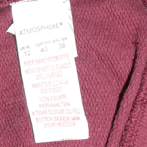 Atmosphere Harry Potter Burgundy Hogwarts Sweatshirt Women Size 12