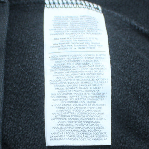 adidas Women's Black Crew Neck Long Sleeve Logo Sweatshirt Size S