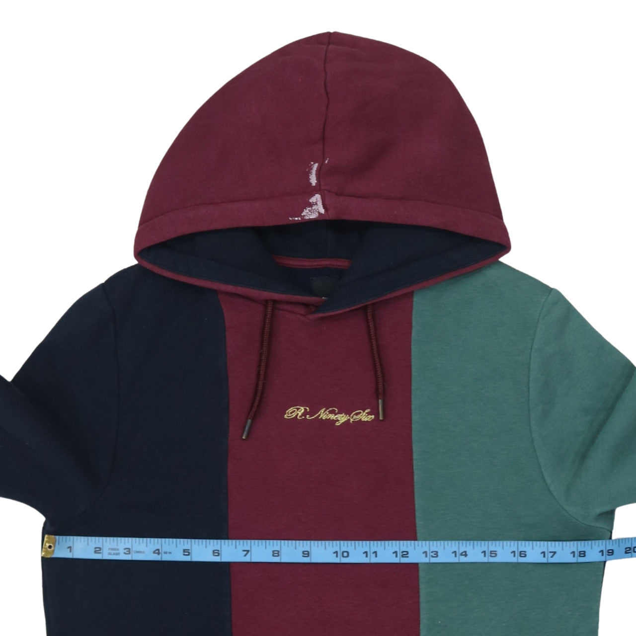 River Island Men's Multicoloured Pullover Hoodie Size S