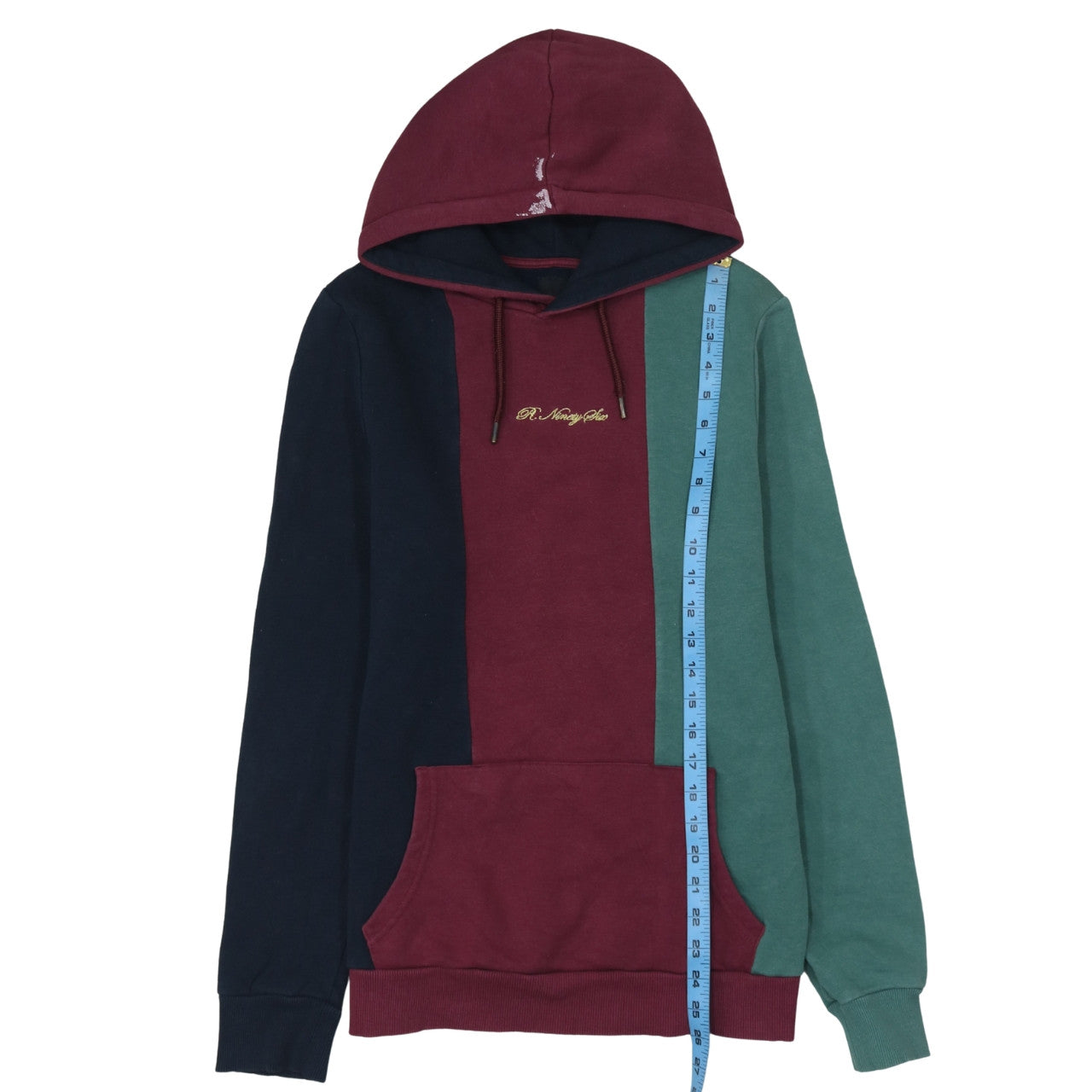 River Island Men's Multicoloured Pullover Hoodie Size S