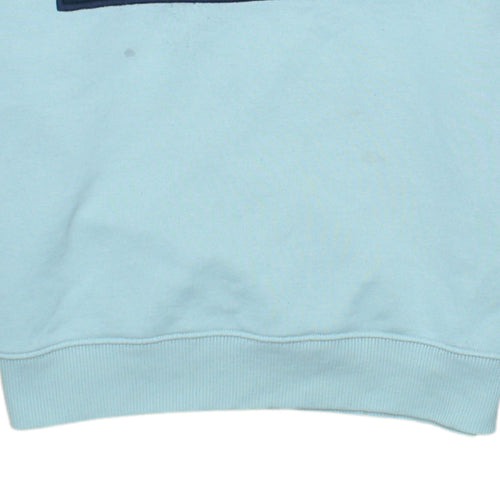 Tommy Jeans Men's Blue XS Pullover Logo Sweatshirt
