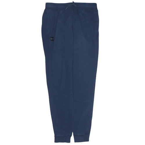 Under Armour Men's Blue Joggers L Fleece Tapered Sweatpants