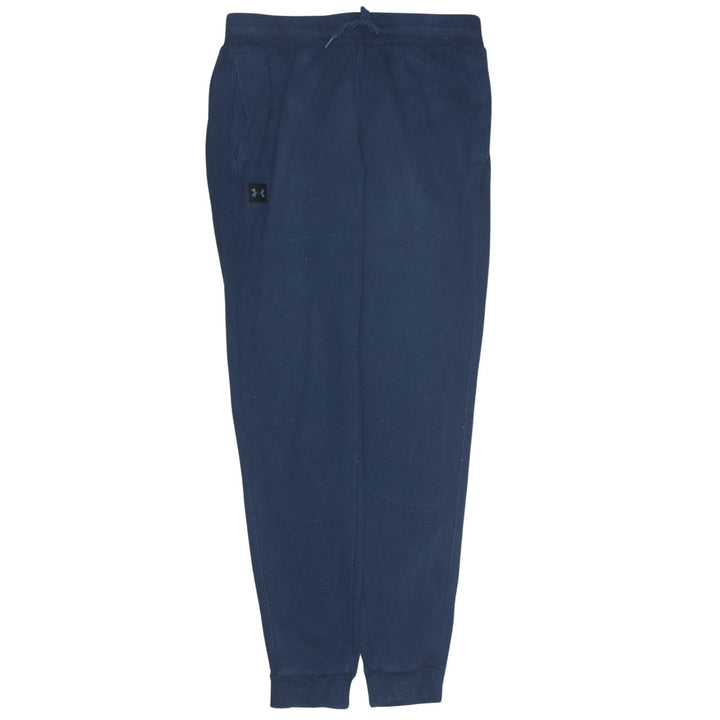 Under Armour Men's Blue Joggers L Fleece Tapered Sweatpants
