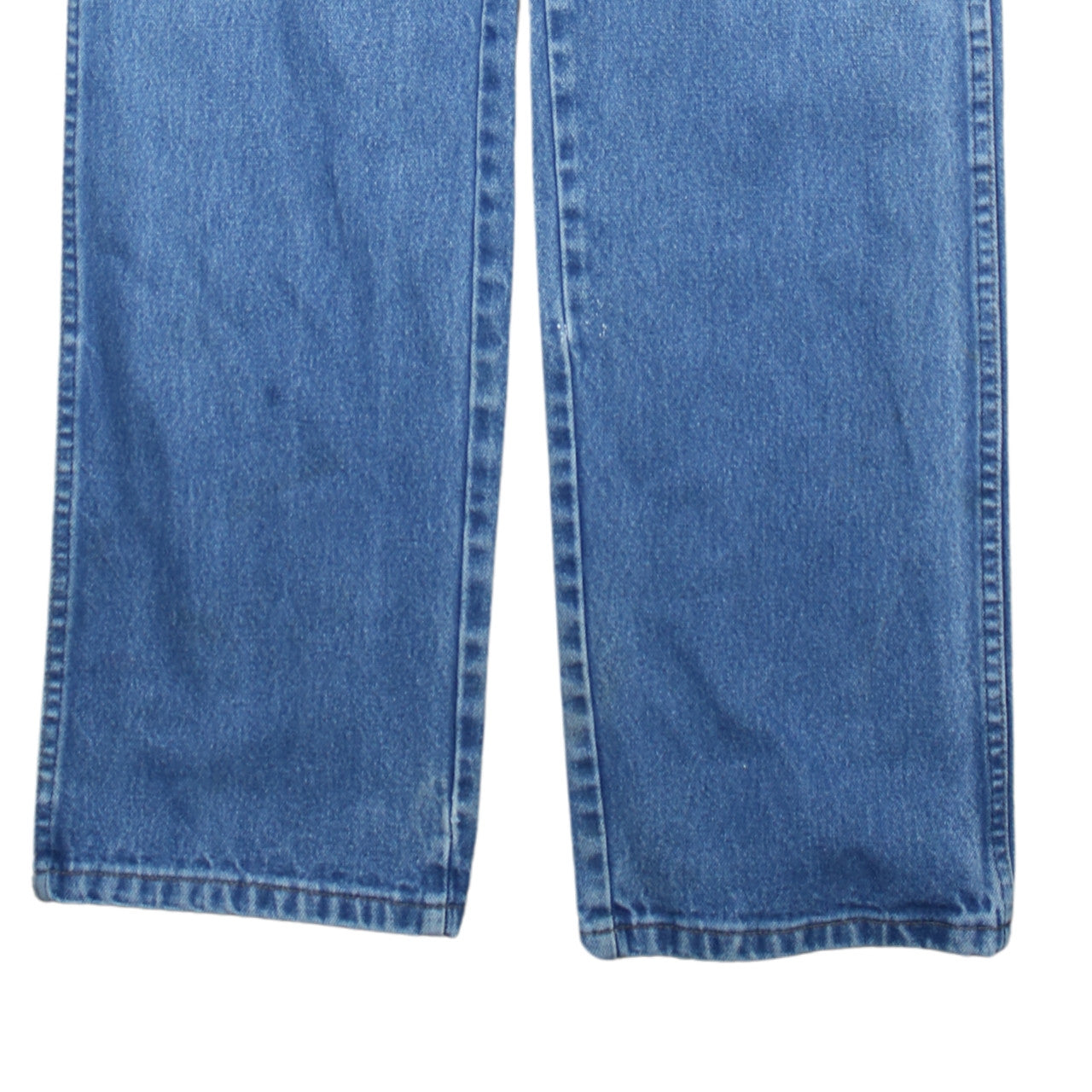 Wrangler Men's Blue 38x36 Straight Leg Denim Jeans