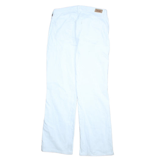 Levi's Women's White 529 Curvy Bootcut Jeans Size 12 Classic Fit