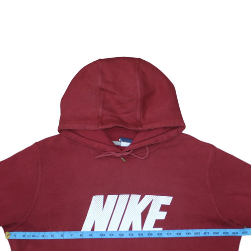 Nike Men’s Red XL Pullover Hoodie Sports Fleece Sweatshirt