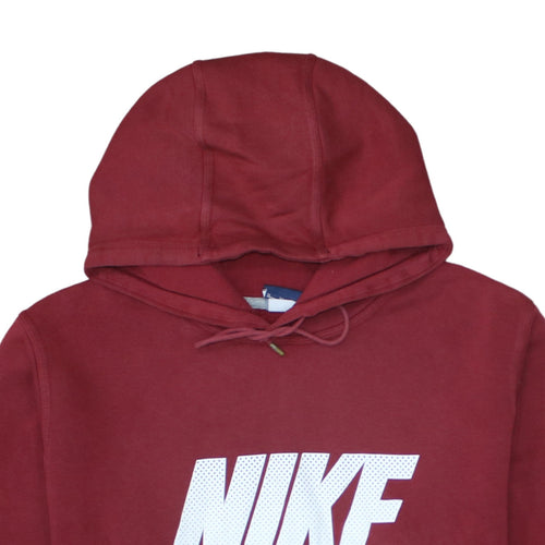 Nike Men’s Red XL Pullover Hoodie Sports Fleece Sweatshirt