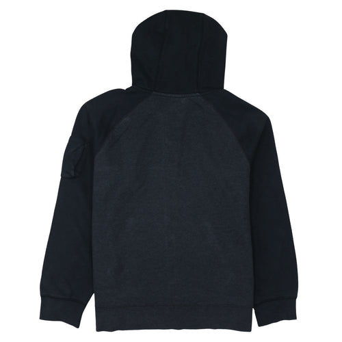 Nike Men's Black Full Zip Hoodie Size M Fleece Sweatshirt