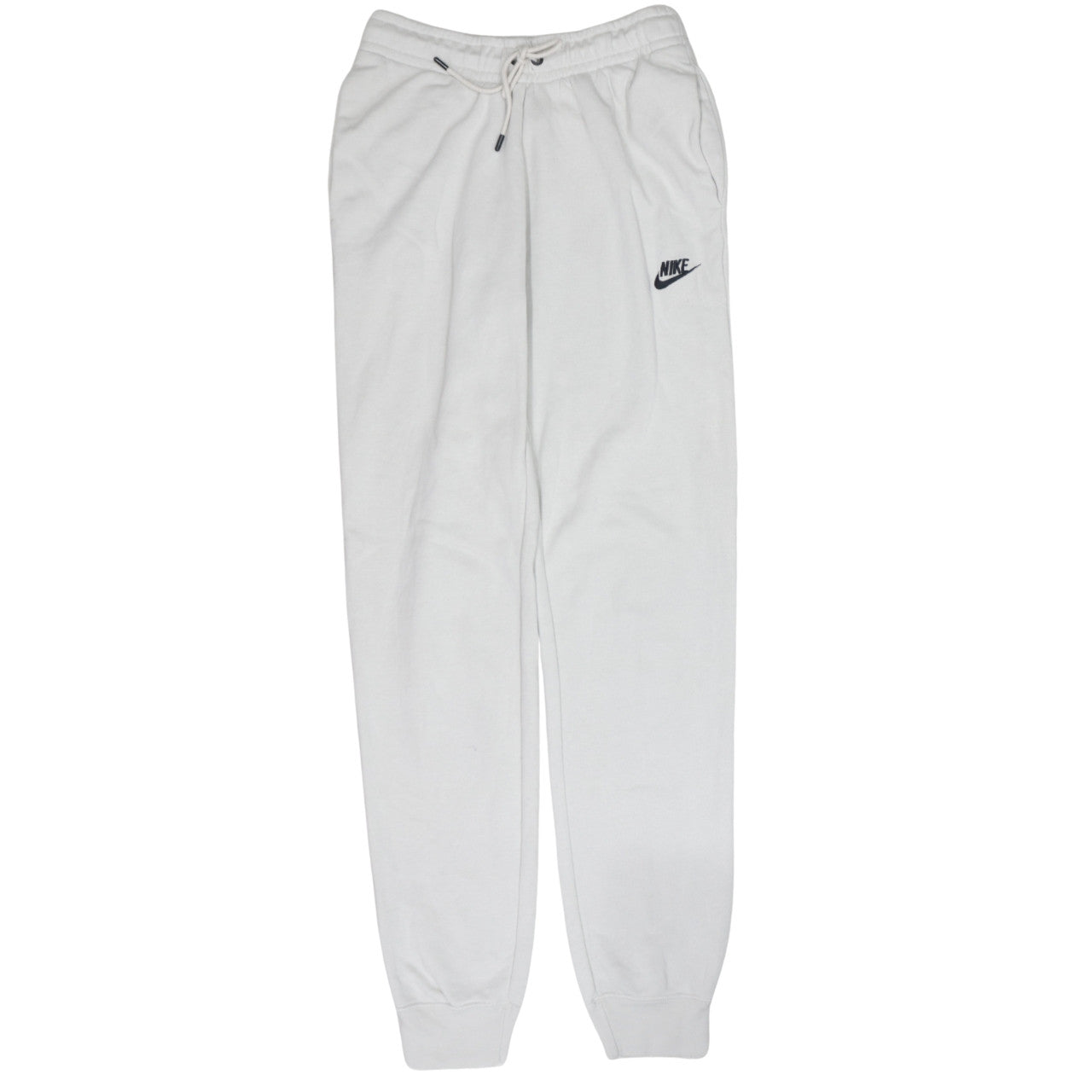 Nike Womens White XS Jogger Sweatpants with Logo
