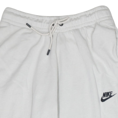 Nike Womens White XS Jogger Sweatpants with Logo