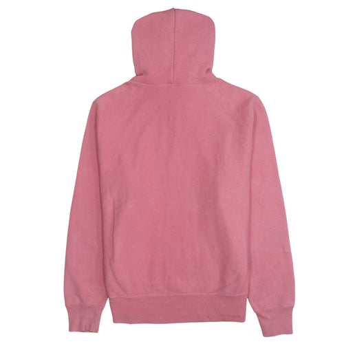Champion Women's Pink Reverse Weave Pullover Hoodie Medium Cotton Blend
