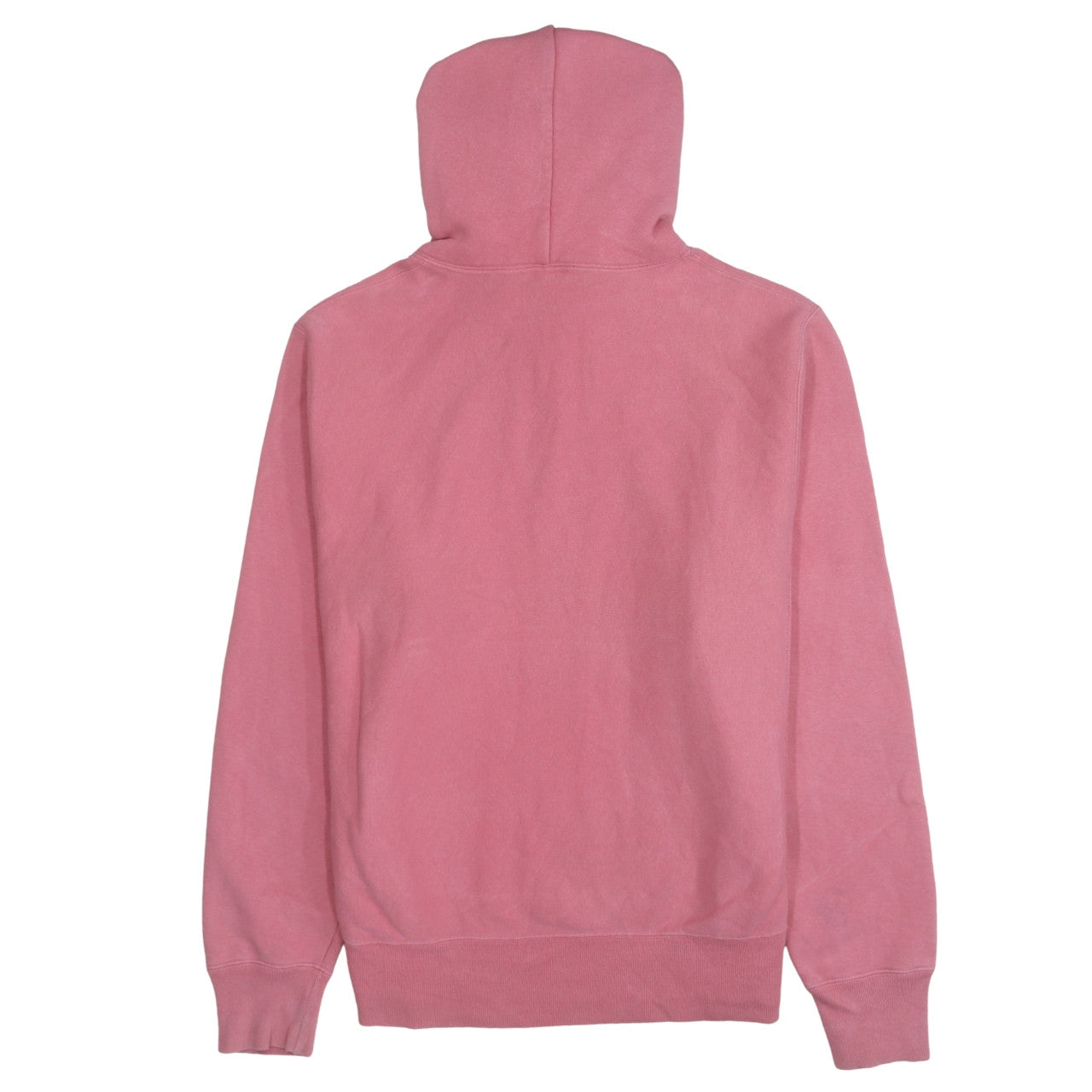 Champion Women's Pink Reverse Weave Pullover Hoodie Medium Cotton Blend
