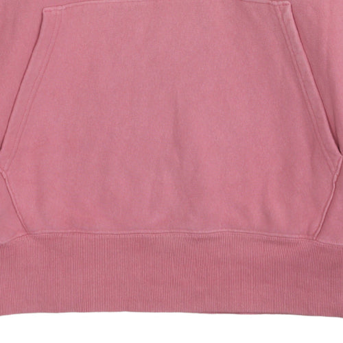 Champion Women's Pink Reverse Weave Pullover Hoodie Medium Cotton Blend