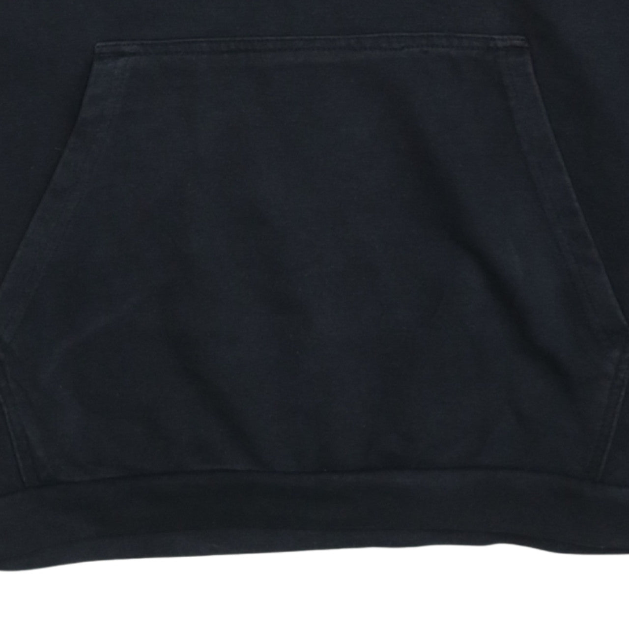 Kappa Mens Black Large Pullover Hoodie with Logo GRPT DE L'AUZON