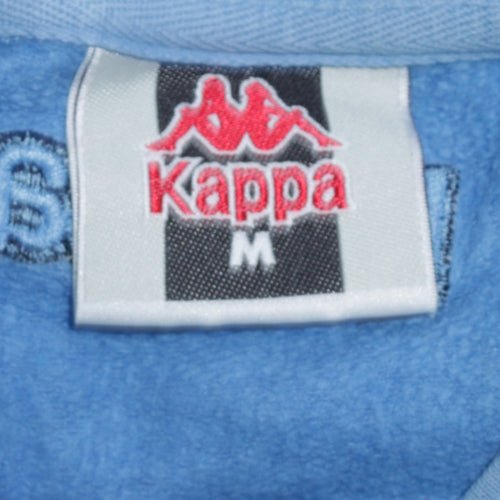 Kappa Men's Blue Crew Neck Sweatshirt M Pullover Classic Logo