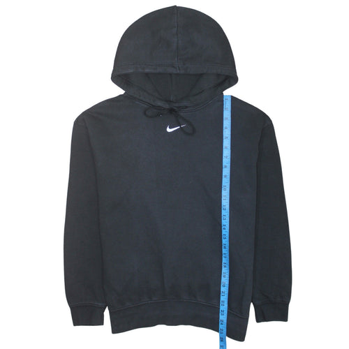 Nike Womens Black XS Pullover Hoodie 80% Cotton 20% Polyester