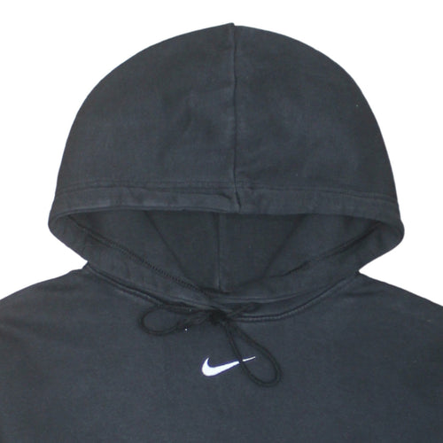 Nike Womens Black XS Pullover Hoodie 80% Cotton 20% Polyester