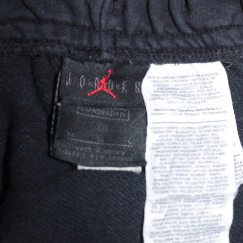 Nike Jordan Men's Black Jogger Sweatpants Size M Logo Fleece