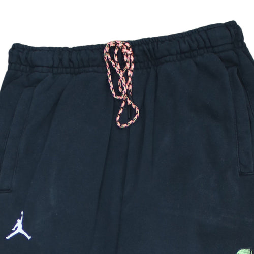 Nike Jordan Men's Black Jogger Sweatpants Size M Logo Fleece