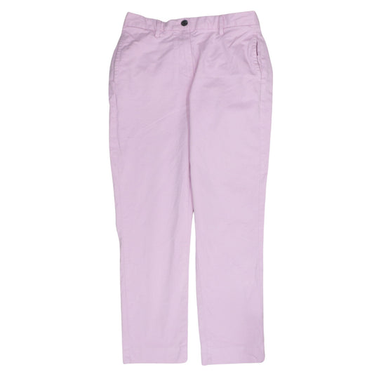 Tommy Hilfiger Women Pink Chino Trousers Size 8 Regular Fit