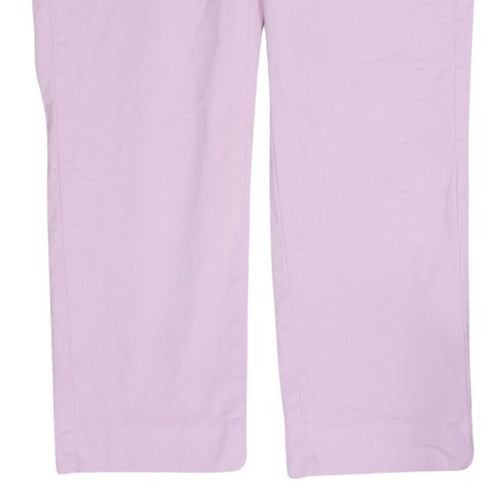 Tommy Hilfiger Women Pink Chino Trousers Size 8 Regular Fit