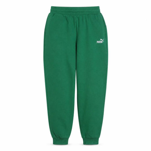 Puma Men's Green Jogger Sweatpants M Regular Fit Fleece