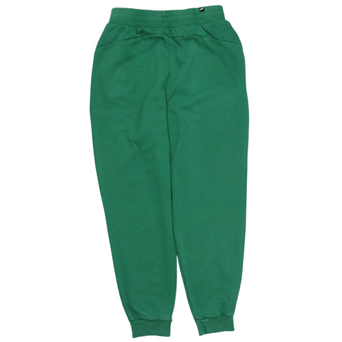 Puma Men's Green Jogger Sweatpants M Regular Fit Fleece